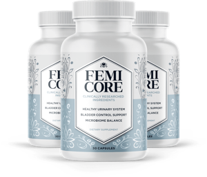 FemiCore three-bottle package